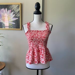 Universal Threads Floral Flattering Tank